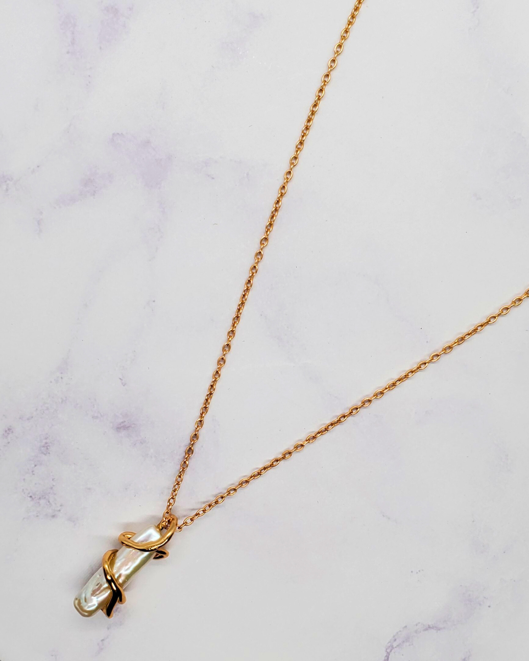 Ignara Pearl Pendant Necklace