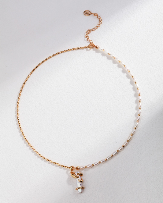 Ignara Dual Strand Pearl Necklace